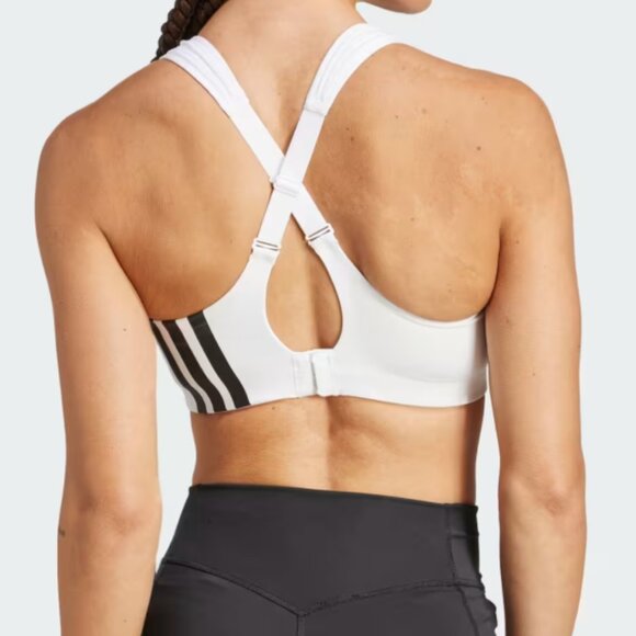 Adidas TLRD Impact High Support Sports Bra Size L Gym Training Sporty - Picture 11 of 11